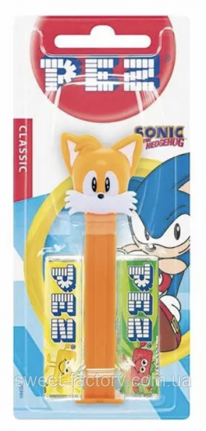 Pez Sonic The Hedgehog Miles Майлз Тейлз 2s 17g
