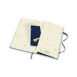 Записник Moleskine Le Petit Prince 13 х 21 см / Лінія Синій з малюнком, фото 7