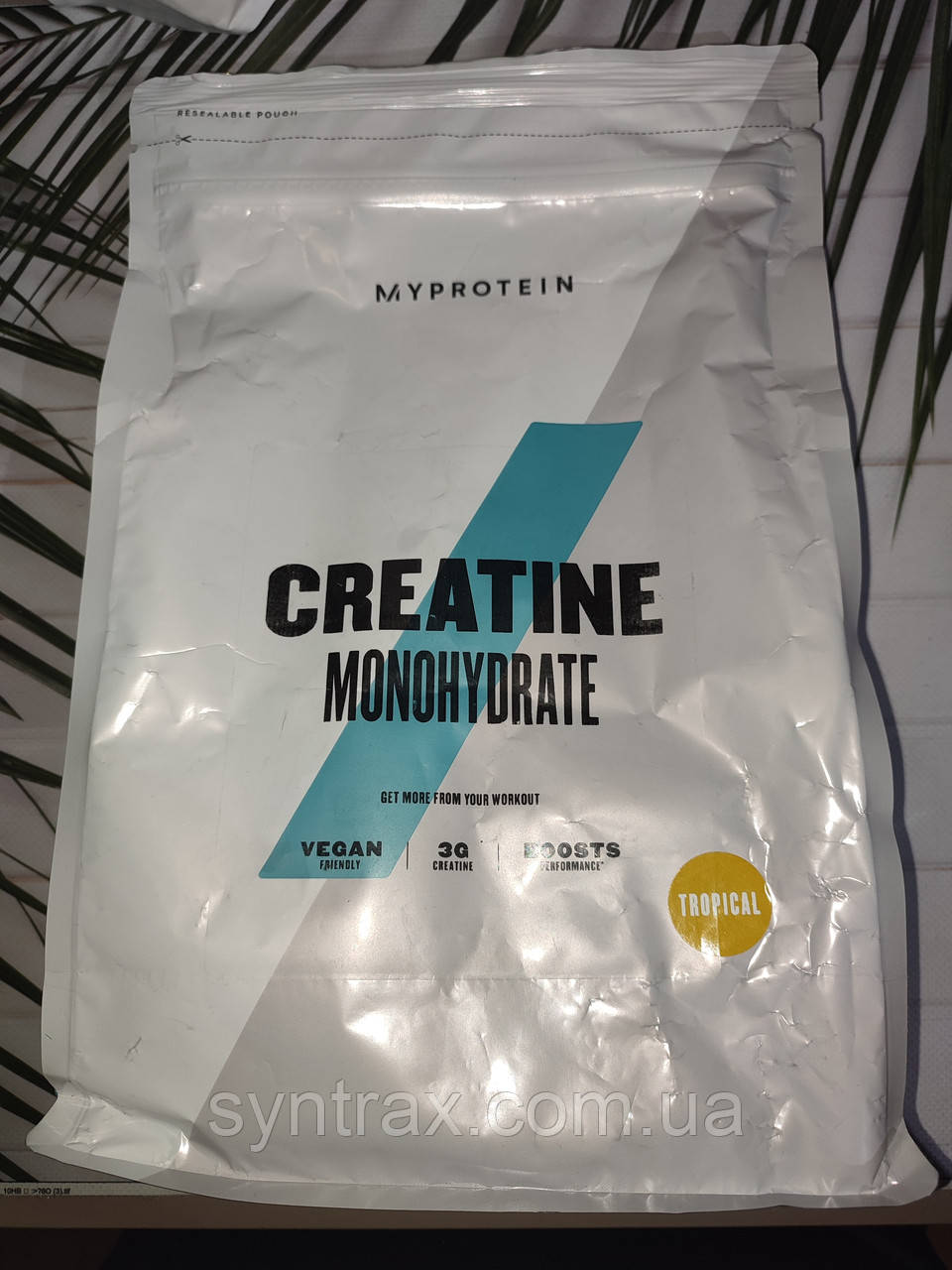 Creatine Mohonydrate Myprotein 1000 грам креатин зі смаком тропікал або ягоди