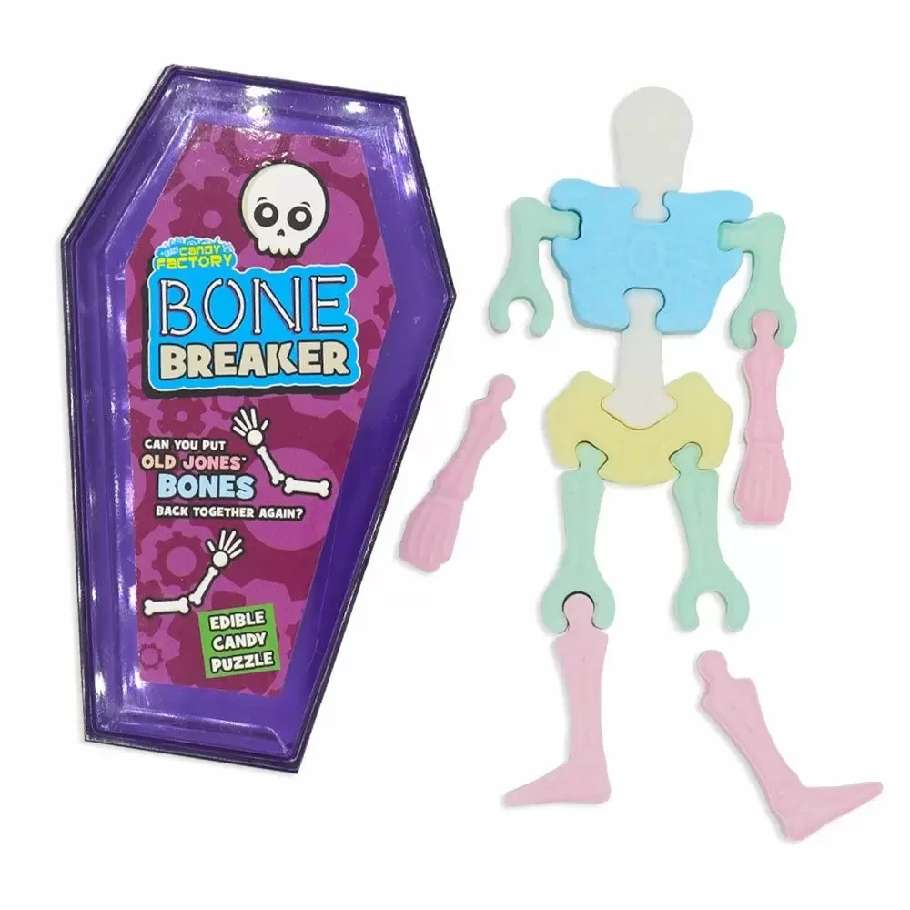 Цукерки-Кістки Halloween Bone Breaker Crazy Candy Factory 50g