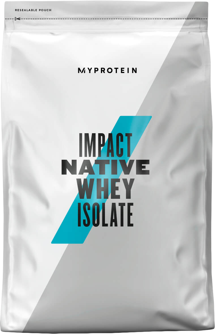 Сироватковий ізолят MyProtein Impact Native Whey Isolate 2500 г ( смак натуральна ваніль )