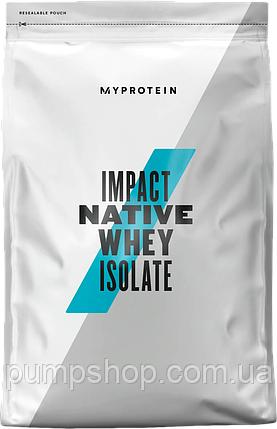 Сироватковий ізолят MyProtein Impact Native Whey Isolate 2500 г ( смак натуральна ваніль ), фото 1