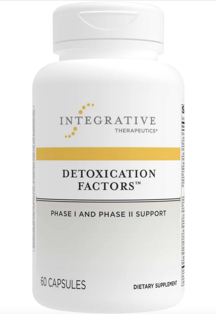 Integrative Therapeutics Detoxication Factors / Підтримка шляхів детоксикації фази I і II 60 капсул