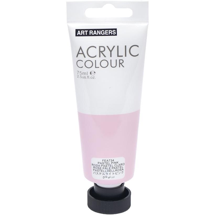 Художня акрилова фарба Art Ranger Acrylic 734 Pastel pink / Пастельний рожевий 75 мл.