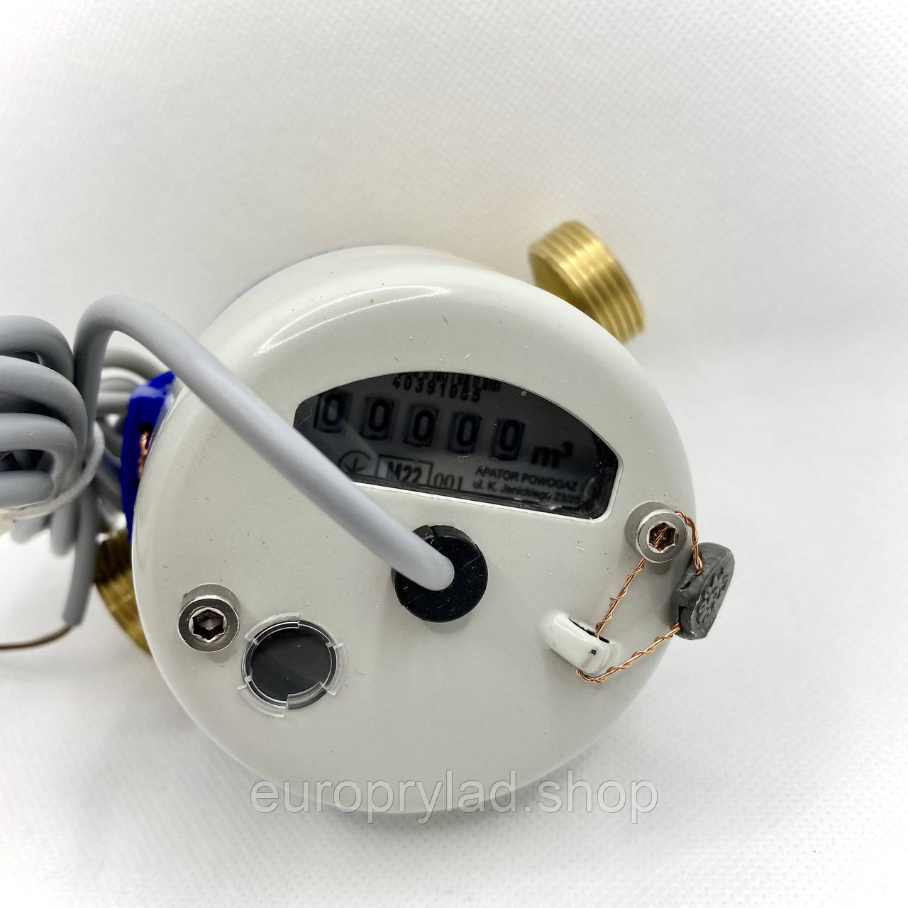 Счетчик холодной воды Powogaz JS-1,6 NK SMART+ с импульсным выходом ...