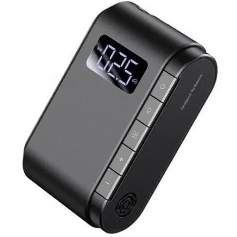 Компресор для автомобіля портативний Baseus Dynamic Eye CRCQB03-01 чорний