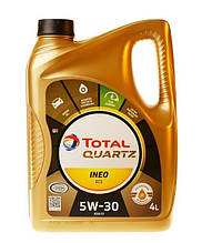 Масло Total Quartz INEO ECS 5W30 4л синтетичне