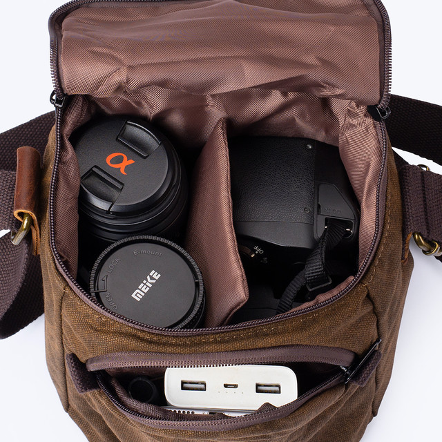 Фото сумка для фотоапарата коричнева Фото сумка для фотоапарата коричнева