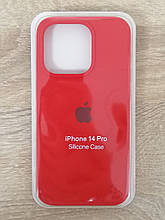 Чохол для Iphone 14 Pro Silicone Case Red