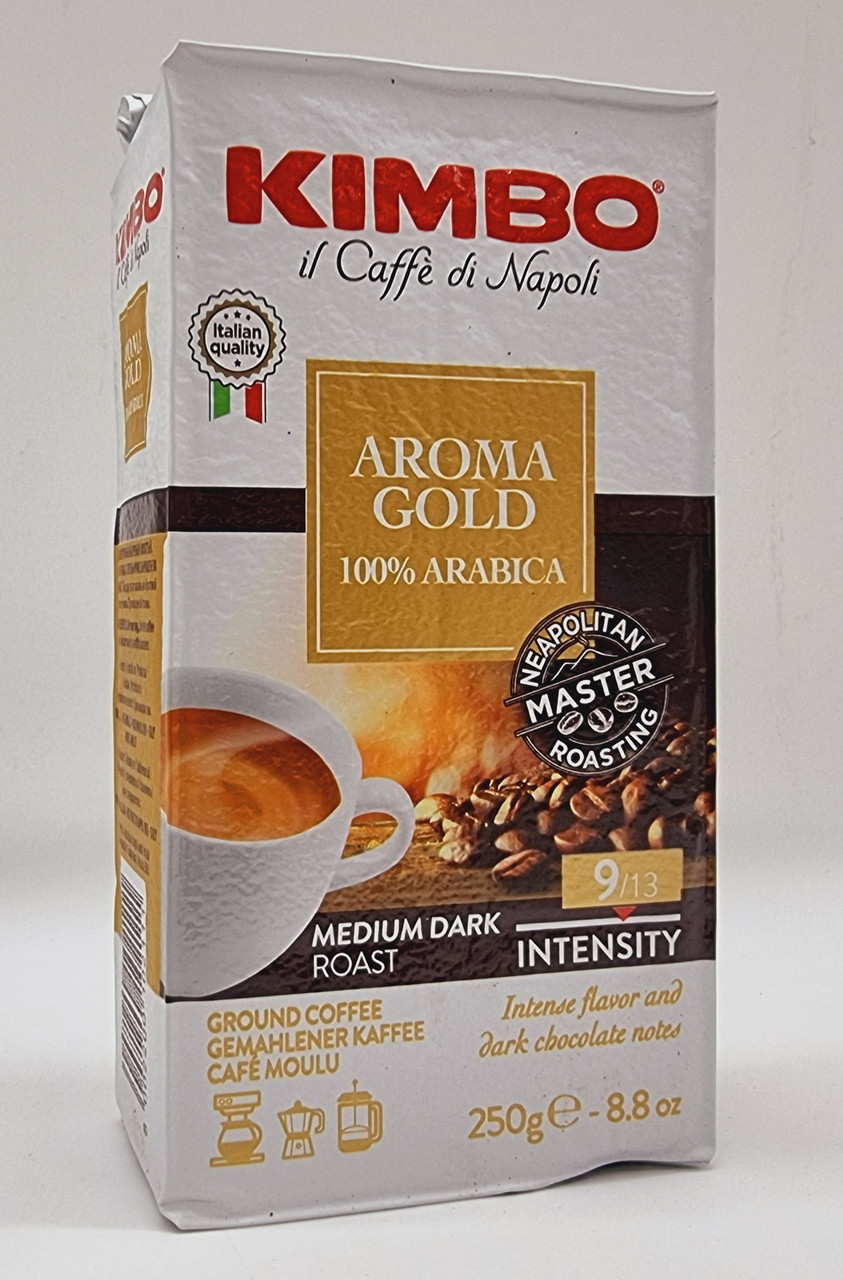 Кава мелена Kimbo Aroma Gold (Кімбо Арома Голд) 100% Арабіка 250г Італія