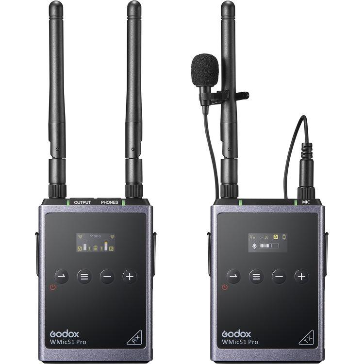 Мікрофонна система Godox WMicS1 Pro Kit 1 Camera-Mount Wireless Lavalier Microphone System (WMICS1 PRO KIT 1)