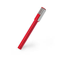 Ручка-ролер Moleskine Classic Roller Pen Plus 0,7 / Червоний корпус з метал. кліпом