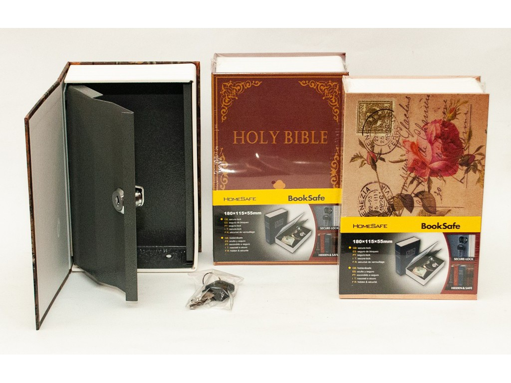 ❤️Ключовий сейф (18 х 11.5 х 5.5 см) Малий, книга сейф 3 види, фото 1