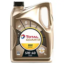 Масло Total Quartz Energy 9000 5W40 5л синтетичне