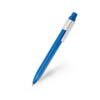 Кулькова ручка Moleskine Click Pen 1,0 / Синій корпус з метал. кліпом