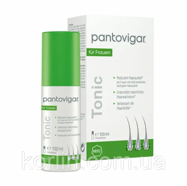 Pantovigar Tonic Вітамінний Тонік Проти випадіння і для Зрісту Волос Пантовігар Німеччина 100 мл.