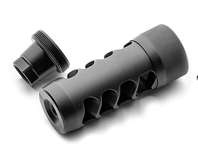 Дульне гальмо-компенсатор Area 419 Hellfire MATCH Self Timing Muzzle Brake, Калібр: 30cal, Різьба: 5/8-24, 419HFMAT-30-5824