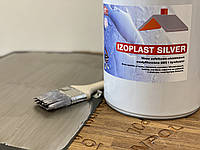 Битумно-алюминиевая эмульсия Izoplast Silver для ремонта и защиты кровли от влаги и воздействия УФ-излучения