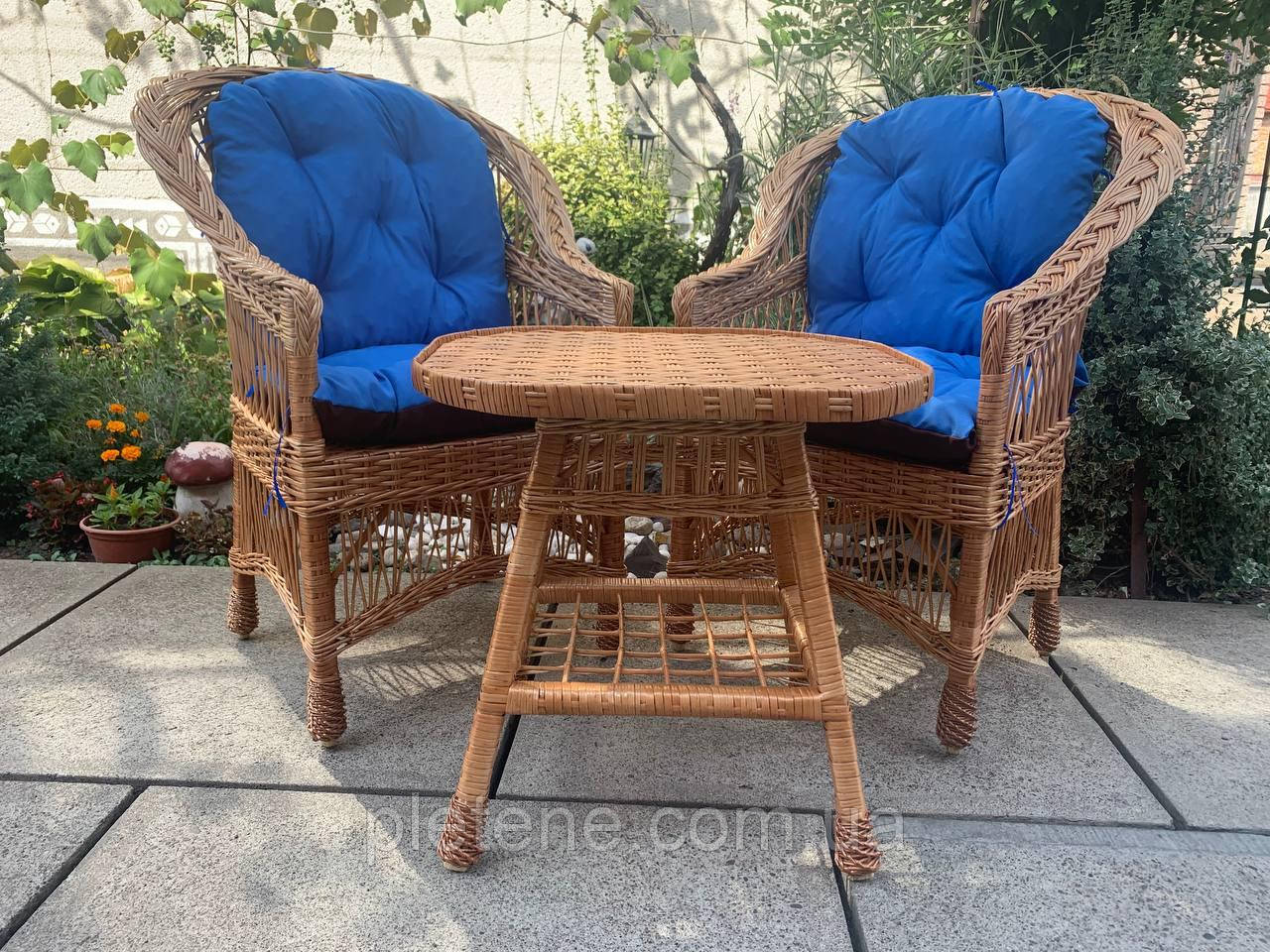 Набір із лози ЦЕНА ПОКАЗАНА З НАКИДКАМИ., фото 1