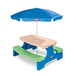 Столик для пікніка серії "Easy Store" - ЛЕТО (З парасолькою)