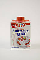 Вершки 30% Mlekovita Smietanka Polska, 500мл (Польща)