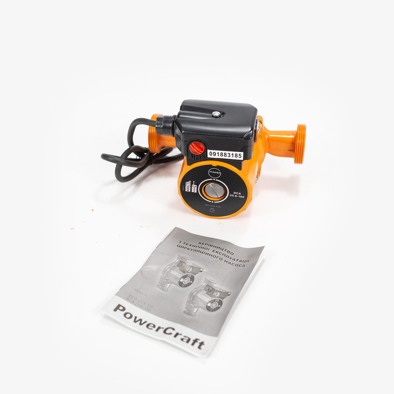 Циркуляційний насос для опалення Power Craft DCA 25-6-180 без гайок