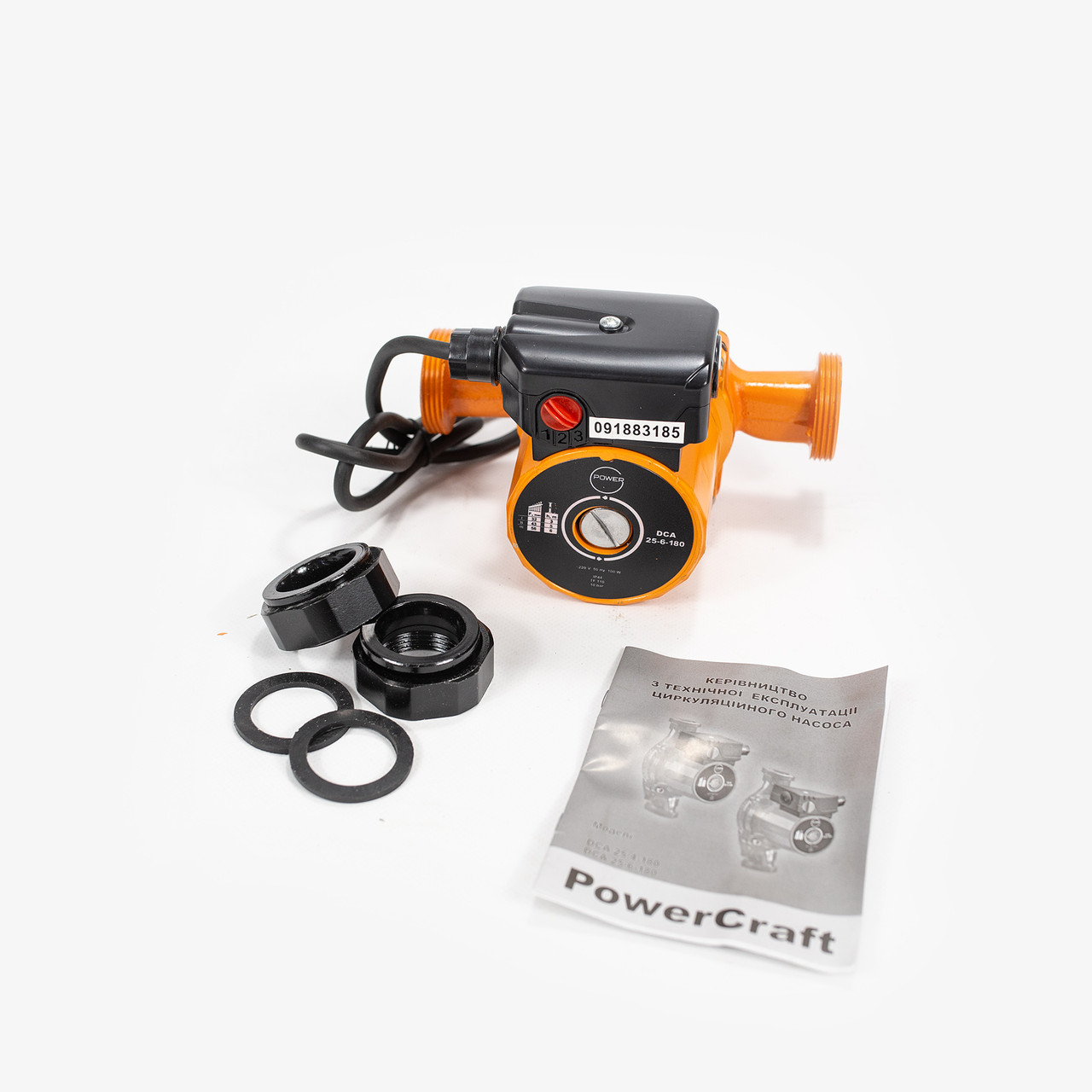 Циркуляційний насос для систем опалення Польща Power Craft DCA 25-6-180