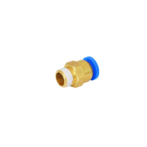 Фітинг цанговий PC6-01 з різьбленням 1/8", з отвором для трубки 6 мм, фото 3