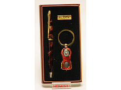 😎Подарунковий набір: Ручка + Брелок - Ліхтарик №2