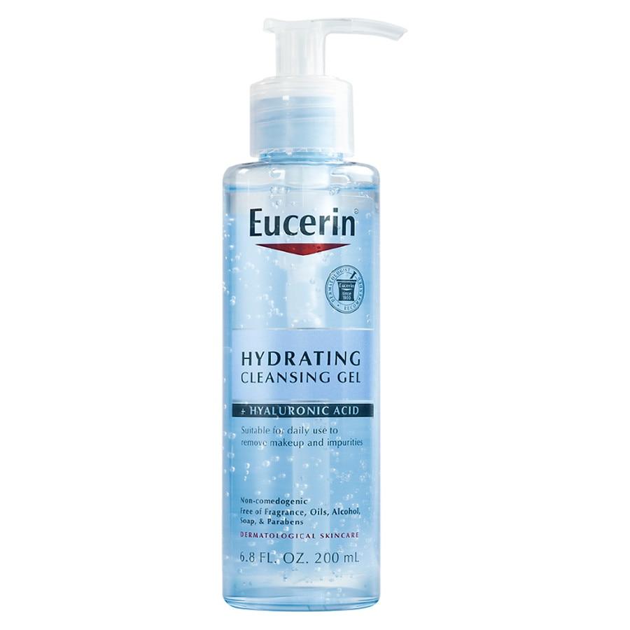 Зволожуючий і очищаючий гель з гіалуроновою кислотою (Hydrating Cleansing Gel) Eucerin 200 мл