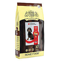 Сухой гипоаллергенный корм для взрослых собак мелких пород Home Food Adult Mini с мясом утки и нутом 10 кг