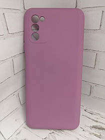 Чохол накладка для Samsung Galaxy A03s A037F протиударний бампер фіолетовий