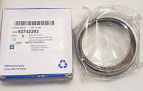 Кільця поршневі стандарт Ланос 1,5. GM 93742293