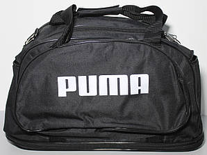 Сумка дорожня Puma, Чорний (поліестер, р-р 41x28-37см)