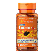Lutein 40 mg contains Zeaxanthin (60 softgels)