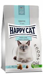 Сухий корм Happy Cat Sensitive Magen&Darm для дорослих кішок з качкою та рисом 4кг