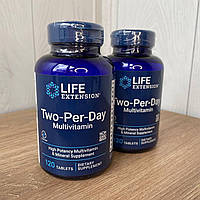Life Extension, Two per day Мультивитамины для двух приемов в день, 120 таблеток