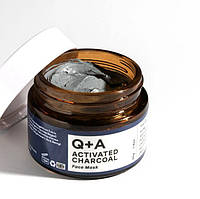 Маска для обличчя Детокс Q+A Activated Charcoal Face Mask 50 мл