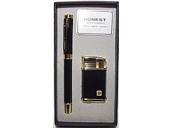 😎Чоловічий подарунковий набір: запальничка + ручка, стильний, відмінної якості