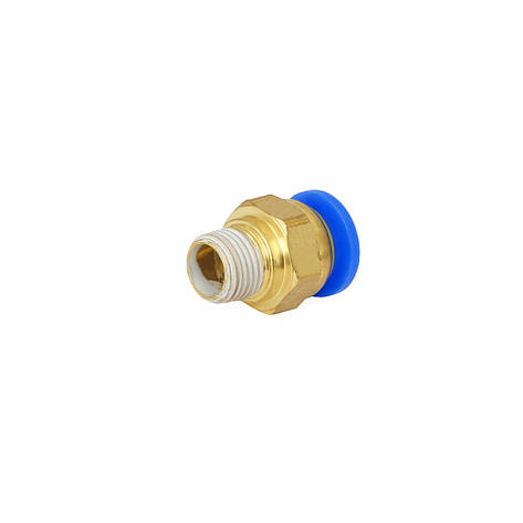 Фітинг цанговий PC8-01 з різьбленням 1/8", з отвором для трубки 8 мм, фото 3