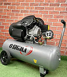 Компресор двоциліндровий 50л SIGMA (2.5квт 455 л/мин 10 бар) (7043721), фото 3
