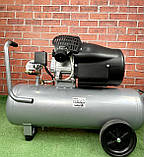 Компресор двоциліндровий 50л SIGMA (2.5квт 455 л/мин 10 бар) (7043721), фото 5