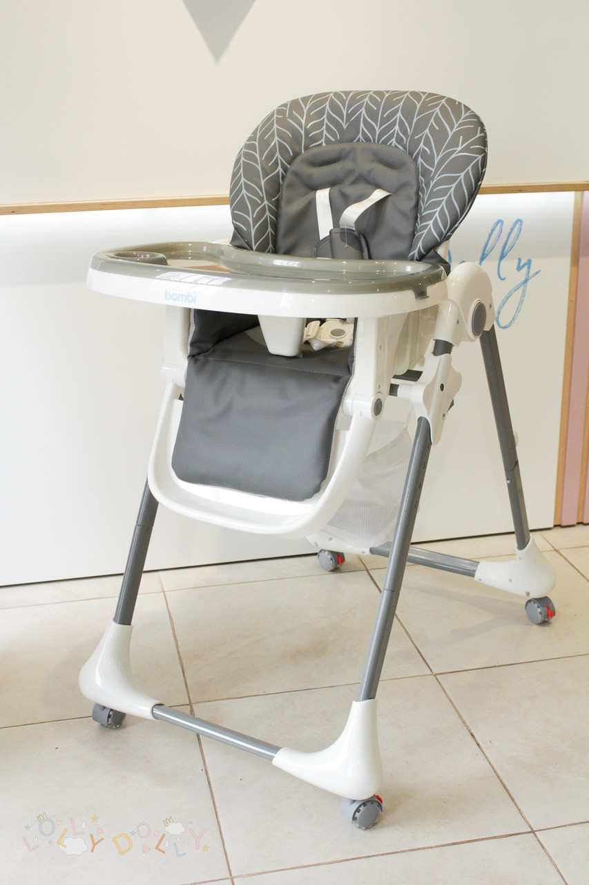 Стільчик для годування Bambi M 3233 L, Gray