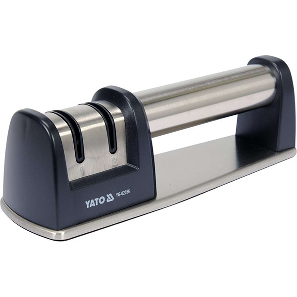Точило 2-в-1 для керамічних та сталевих ножів 200х60х75мм Yato YG-02356 (Польща), фото 1