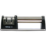 Точило 2-в-1 для керамічних та сталевих ножів 200х60х75мм Yato YG-02356 (Польща), фото 2