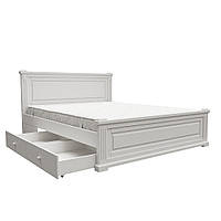 Двоспальне ліжко AEON з висувними ящиками "Прайм" 160х200 см біле