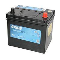 Акумулятор 60Ah-12v Exide START-STOP EFB (230х173х222), R, EN520 Азія, EL604