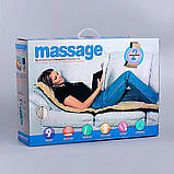Матрац з ворсом масажний килимок з підігрівом Massage Paradise м'який масажер для спини шиї тіла електронний, фото 8