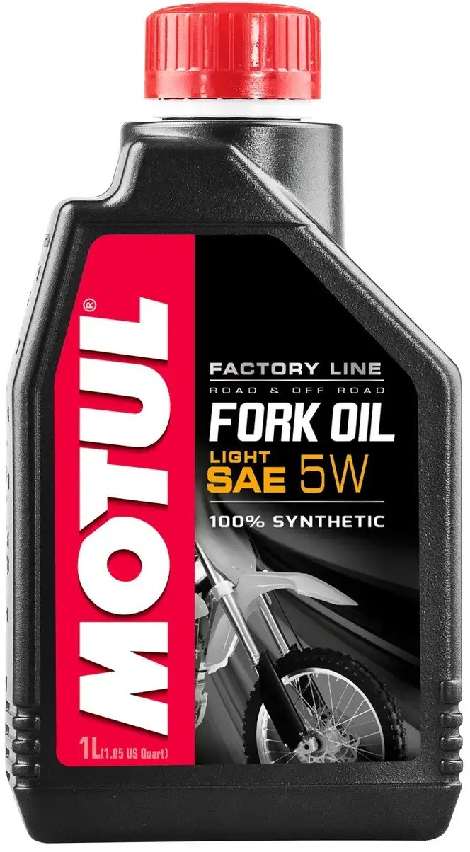 Масло у вилку мотоцикла Motul Fork Oil Light Factory Line 5W, 1л