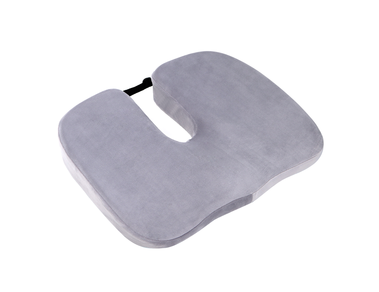 Ортопедична подушка для майстра краси для сидіння Model -1 велюр Сірий